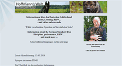 Desktop Screenshot of hoffmannswelt.de